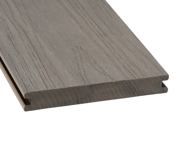 BPC Terrassendiele Coextrudiert Silver Gum | Massivprofil