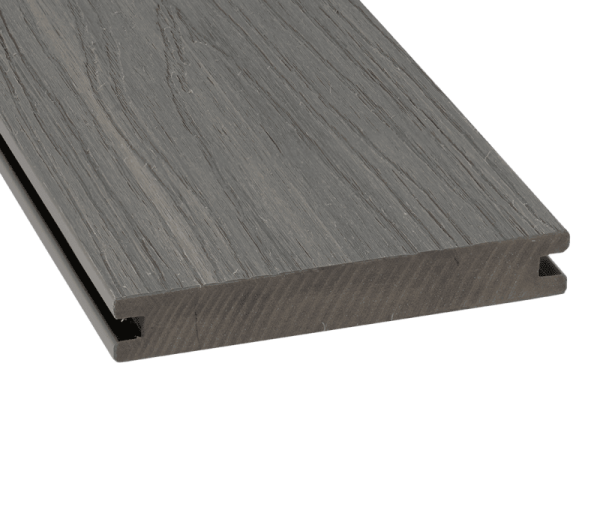 BPC Terrassendiele Coextrudiert Medium Grey | Massivprofil