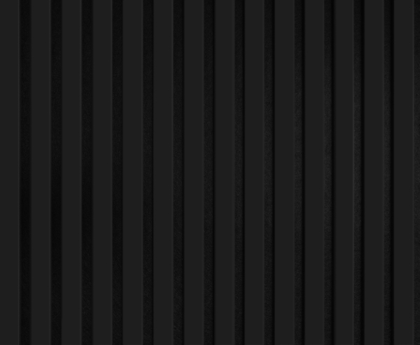 Akustikpaneel Schwarz Matt