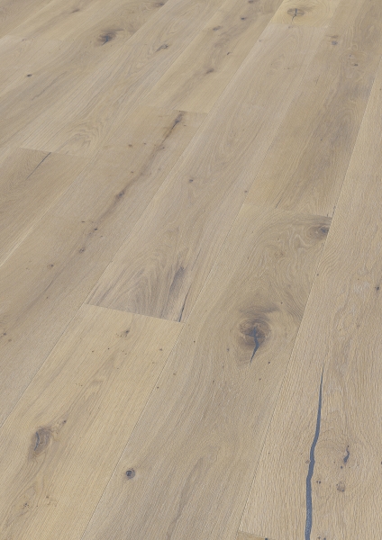 Parkett Eiche Landhausdiele Tenso Weiß Breitdiele