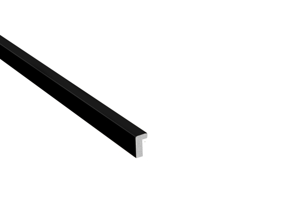 Einfassprofil Schwarz Matt